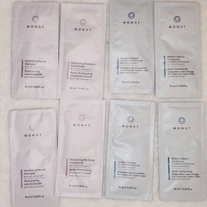 MONAT travel size shampoo and conditioner sets